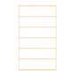 AUTOCOLLANT BSB OFFICE-STICKER 73X19MM