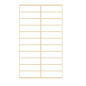 AUTOCOLLANT BSB OFFICE-STICKER 36X10MM