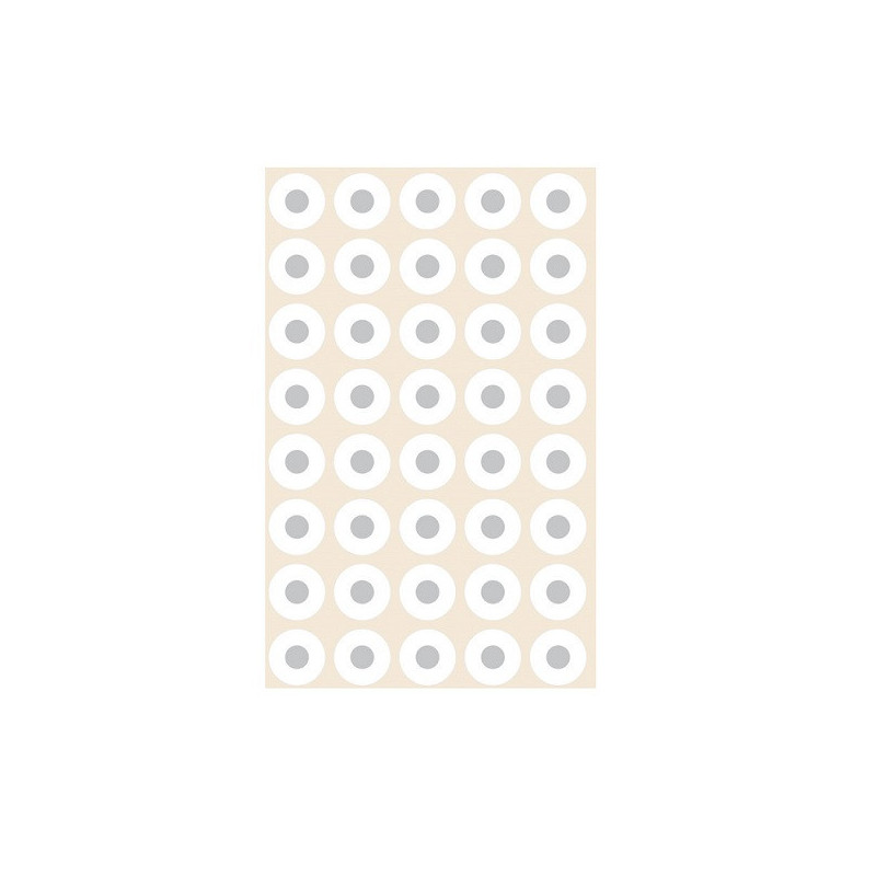 AUTOCOLLANT BSB OFFICE-STICKER OEILLETS DE RENFORCEMENT BLANC Ø13MM