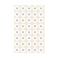AUTOCOLLANT BSB OFFICE-STICKER OEILLETS DE RENFORCEMENT BLANC Ø13MM
