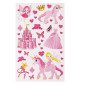 AUTOCOLLANT BSB DECO-STICKER GLITTER LICORNE ROSE