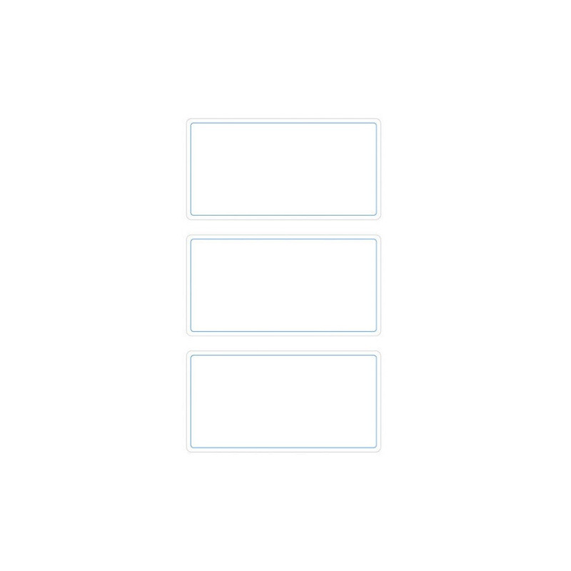 AUTOCOLLANT BSB HOME-STICKER SURGELATEUR BLANC