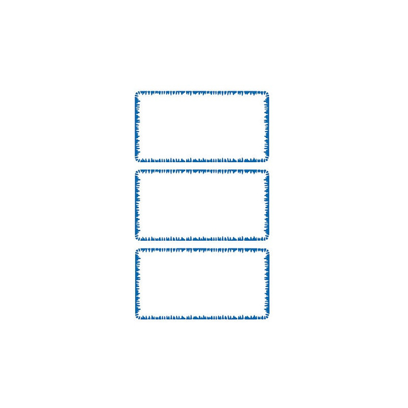 AUTOCOLLANT BSB HOME-STICKER SURGELATEUR BLEU