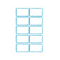 AUTOCOLLANT BSB HOME-STICKER SURGELATEUR BLANC