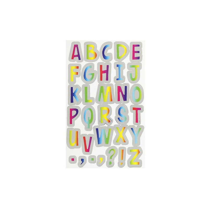 AUTOCOLLANT BSB DECO-STICKER ALPHABET