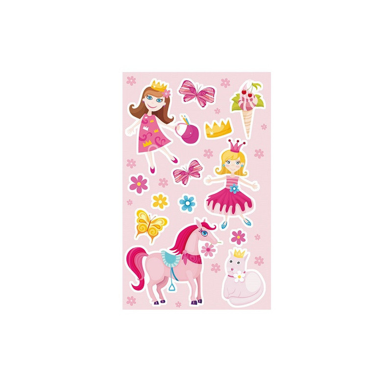 AUTOCOLLANT BSB DECO-STICKER PRINCESSES