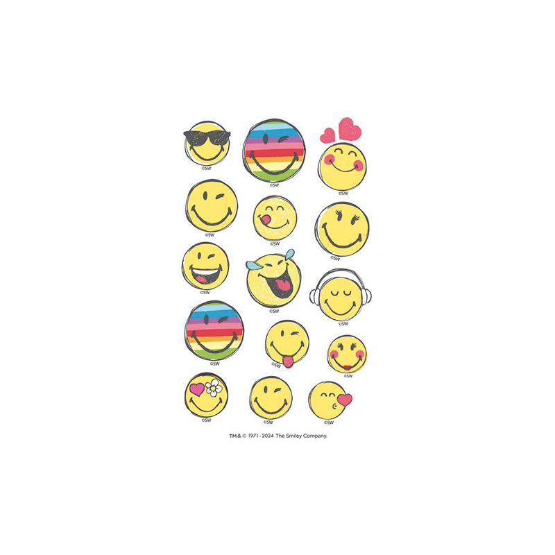 AUTOCOLLANT BSB DECO-STICKER SMILEY