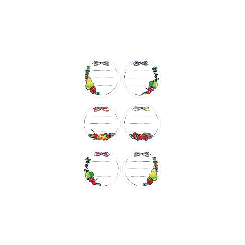 AUTOCOLLANT BSB HOME-STICKER BOCAL A CONSERVER FRUITS