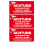 AUTOCOLLANT BSB OFFICE-STICKER ACHTUNG VIDEO