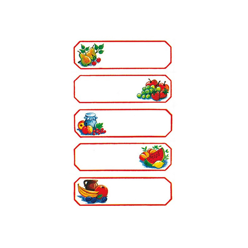 AUTOCOLLANT BSB HOME-STICKER BOCAL A CONSERVER FRUITS