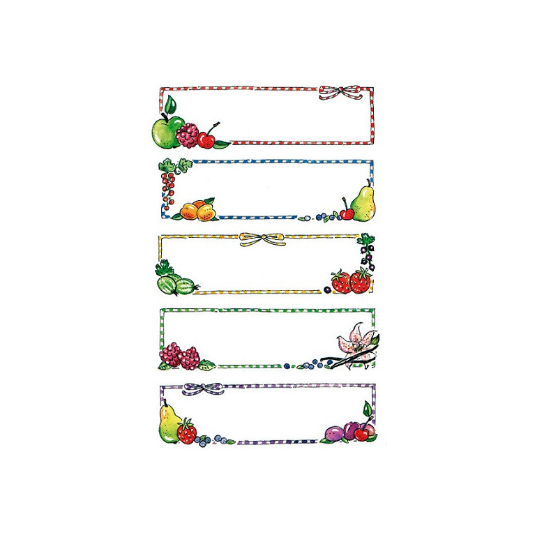 AUTOCOLLANT BSB HOME-STICKER BOCAL A CONSERVER FRUITS