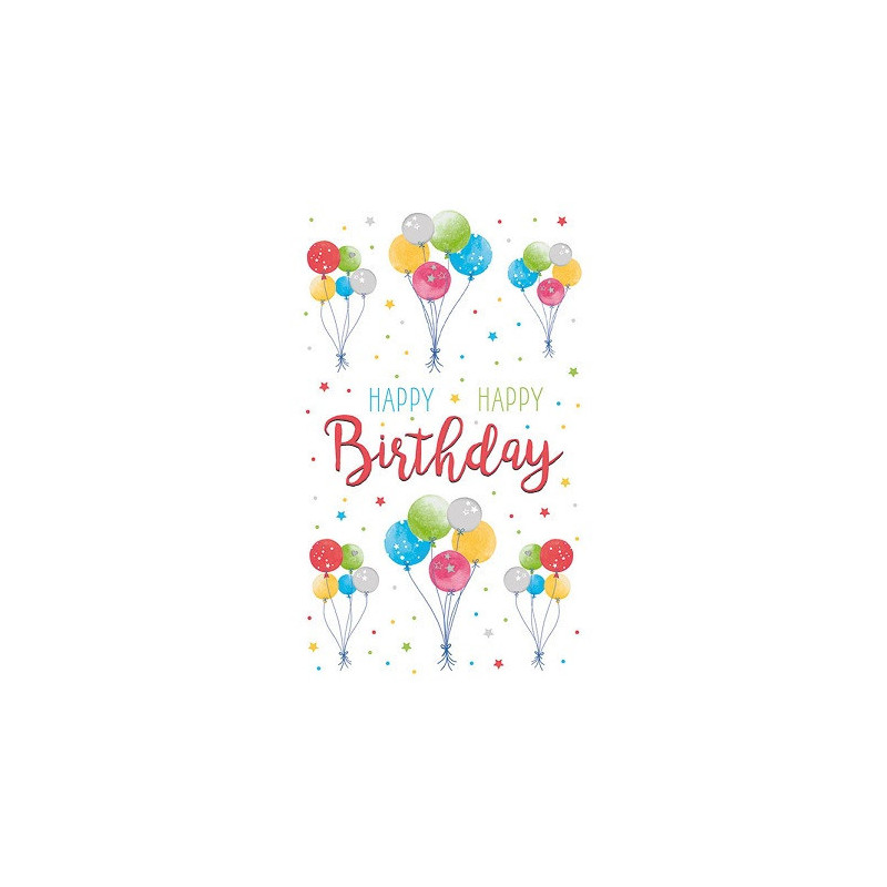 AUTOCOLLANT BSB DECO-STICKER HAPPY BIRTHDAY