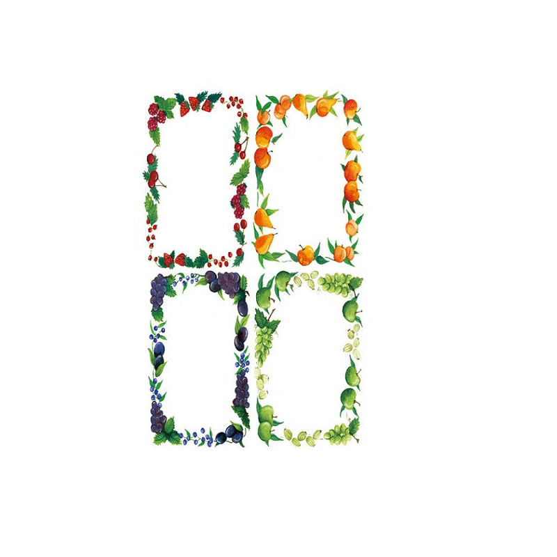AUTOCOLLANT BSB HOME-STICKER BOCAL A CONSERVER FRUITS