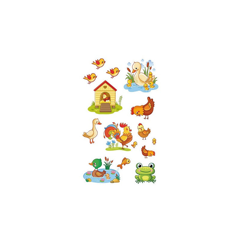 AUTOCOLLANT BSB DECO-STICKER ANIMAUX