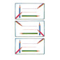 AUTOCOLLANT BSB SCHOOL-STICKER CRAYONS