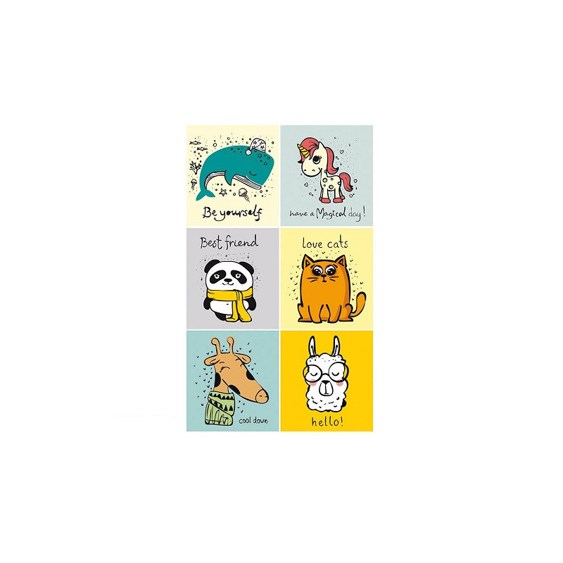 AUTOCOLLANT BSB DECO-STICKER ANIMAUX