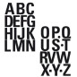 AUTOCOLLANT BSB OFFICE-STICKER ALPHABET