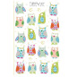 AUTOCOLLANT BSB DECO-STICKER TURNOWSKY HIBOUX