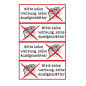 AUTOCOLLANT BSB OFFICE-STICKER KEINE WERBUNG & KEINE ANZEIGENBLAETTER