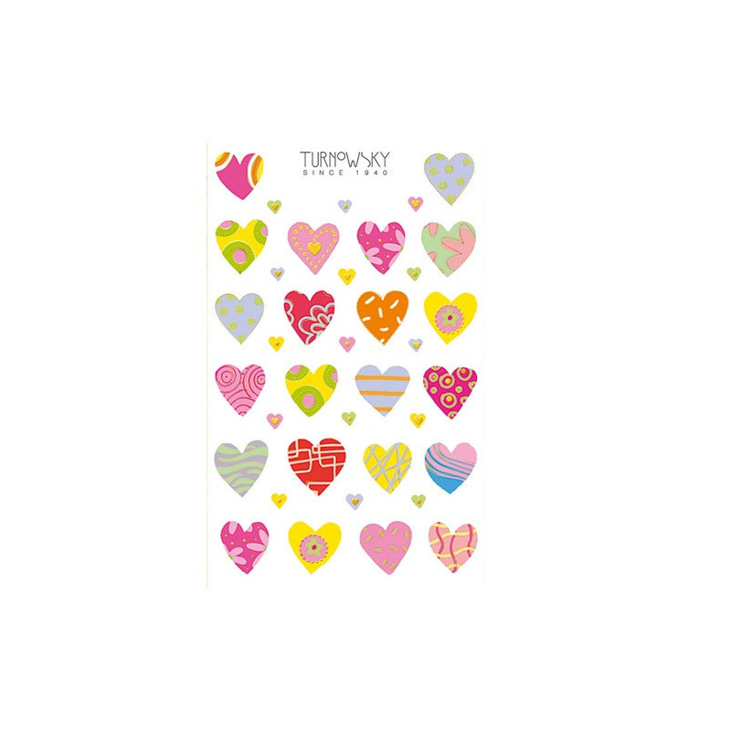 AUTOCOLLANT BSB DECO-STICKER TURNOWSKY COEURS