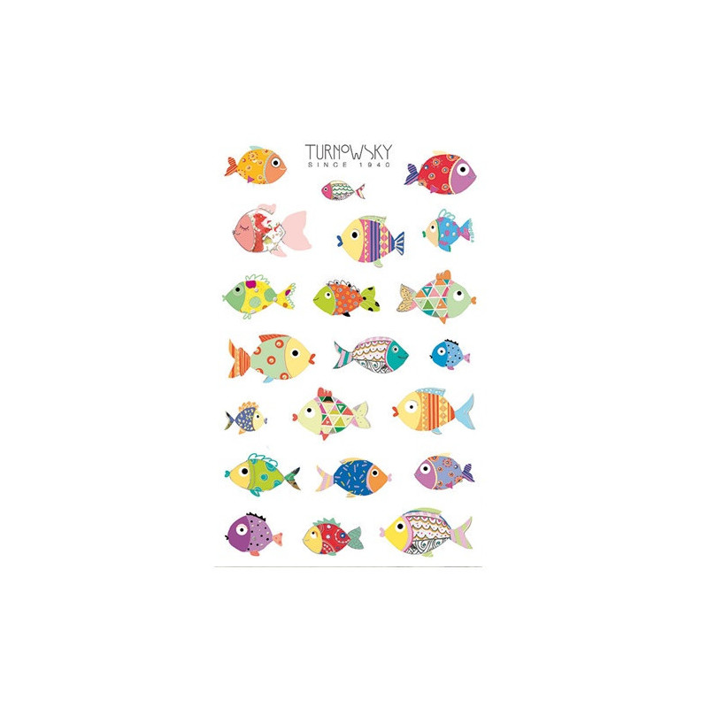 AUTOCOLLANT BSB DECO-STICKER TURNOWSKY POISSONS