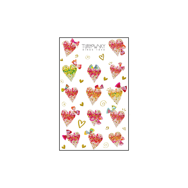 AUTOCOLLANT BSB DECO-STICKER TURNOWSKY COEURS