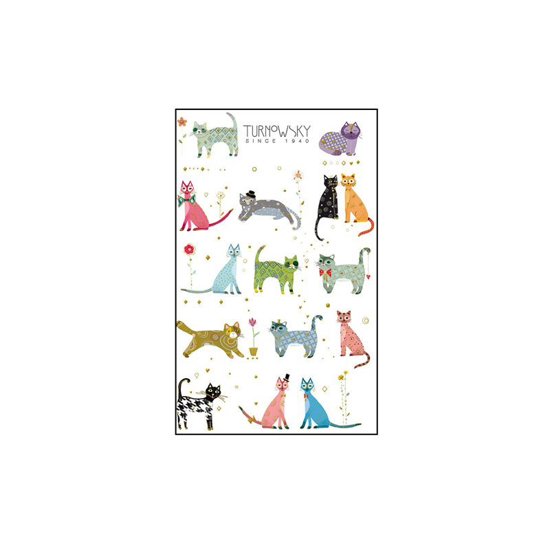 AUTOCOLLANT BSB DECO-STICKER TURNOWSKY CHATS