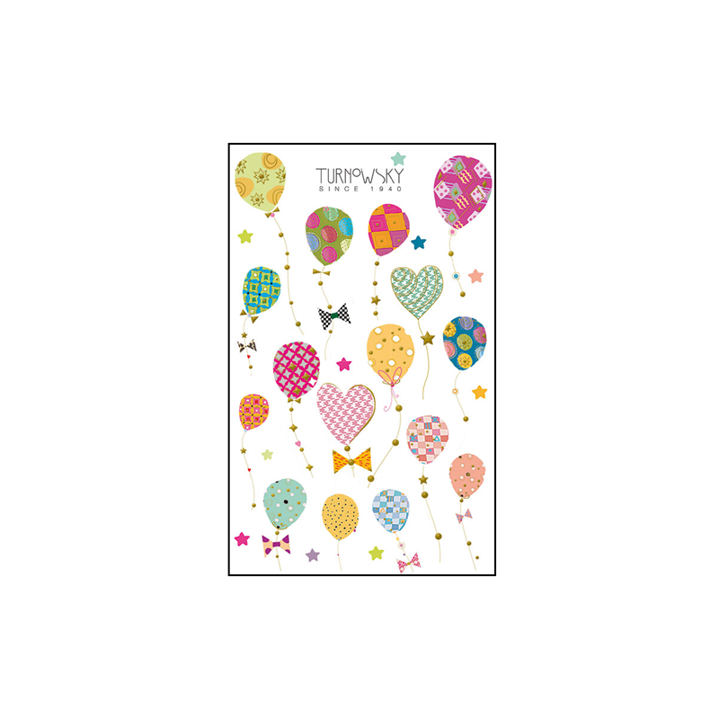 AUTOCOLLANT BSB DECO-STICKER TURNOWSKY BALLONS