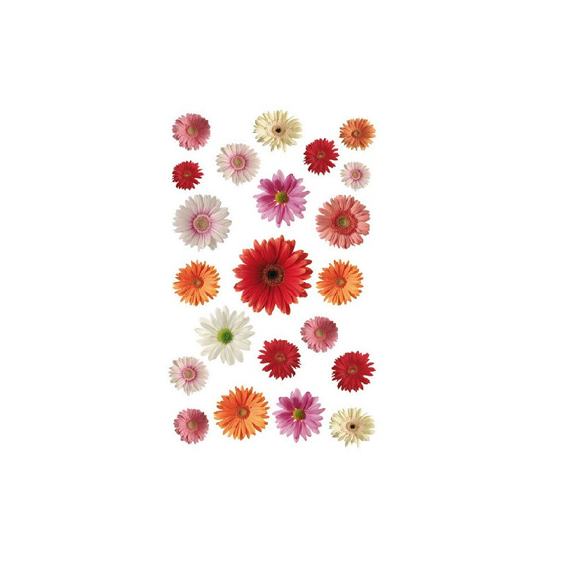 AUTOCOLLANT BSB DECO-STICKER FLEURS