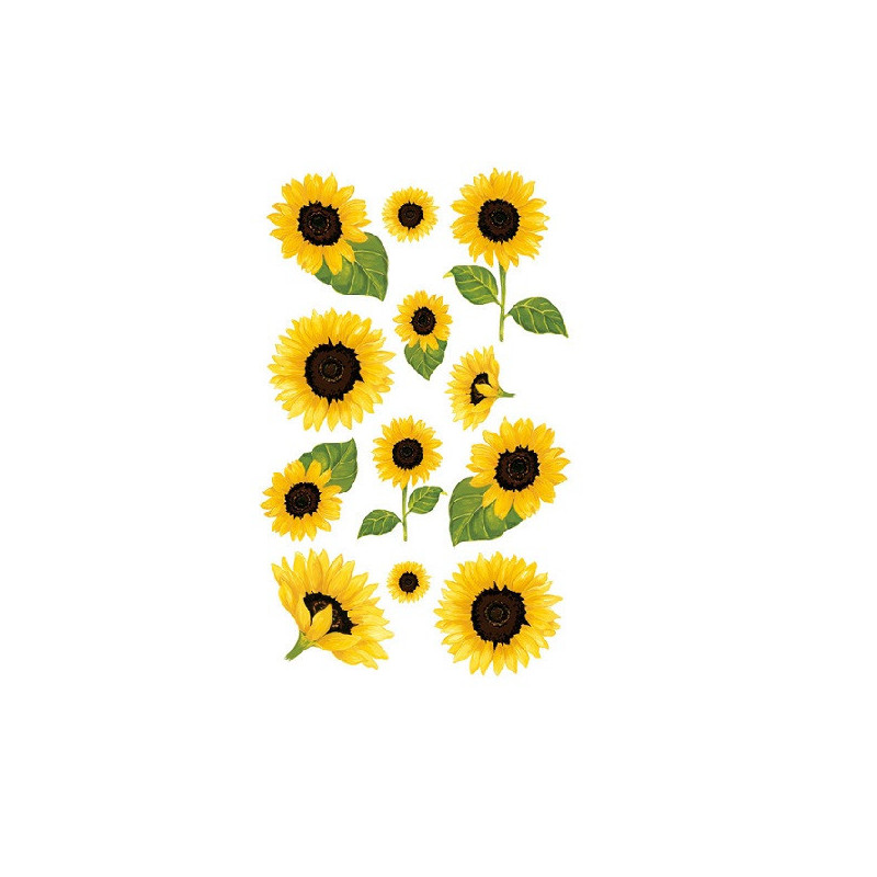 AUTOCOLLANT BSB DECO-STICKER TOURNESOL