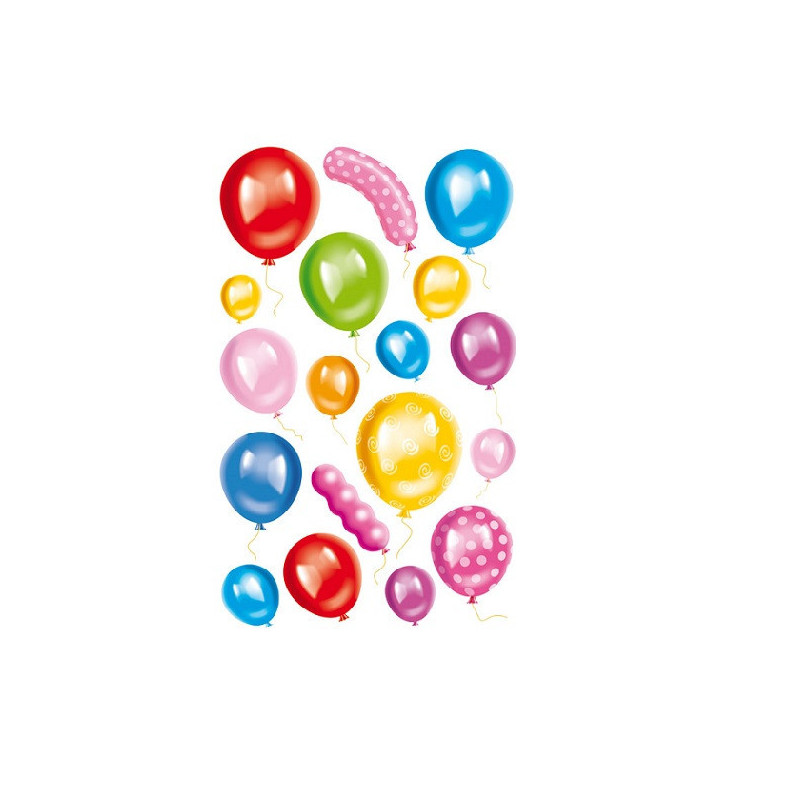 AUTOCOLLANT BSB DECO-STICKER BALLONS
