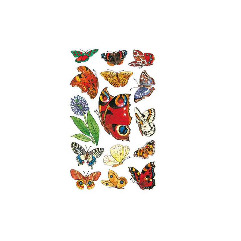 AUTOCOLLANT BSB DECO-STICKER PAPILLONS