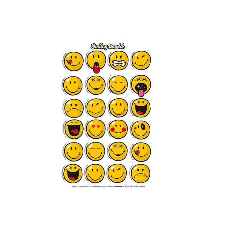 AUTOCOLLANT BSB DECO-STICKER SMILEY