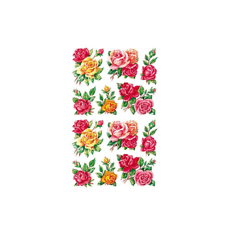 AUTOCOLLANT BSB DECO-STICKER FLEURS