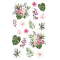 AUTOCOLLANT BSB DECO-STICKER FLEURS