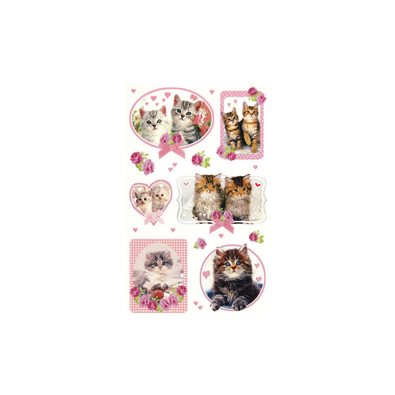 AUTOCOLLANT BSB DECO-STICKER GLITTER CHATONS
