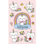 AUTOCOLLANT BSB DECO-STICKER KITTYCORN