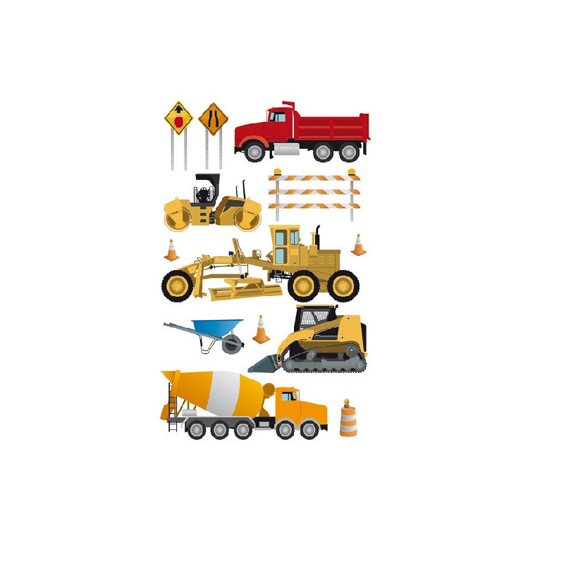 AUTOCOLLANT BSB DECO-STICKER CAMIONS