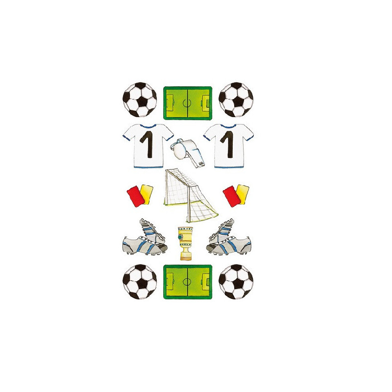 AUTOCOLLANT BSB DECO-STICKER FOOTBALL