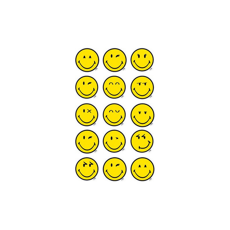 AUTOCOLLANT BSB DECO-STICKER SMILEY