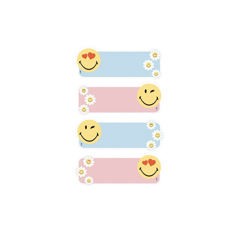 AUTOCOLLANT BSB SCHOOL-STICKERS SMILEY