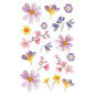 AUTOCOLLANT BSB DECO-STICKER TURNOWSKY FLEURS