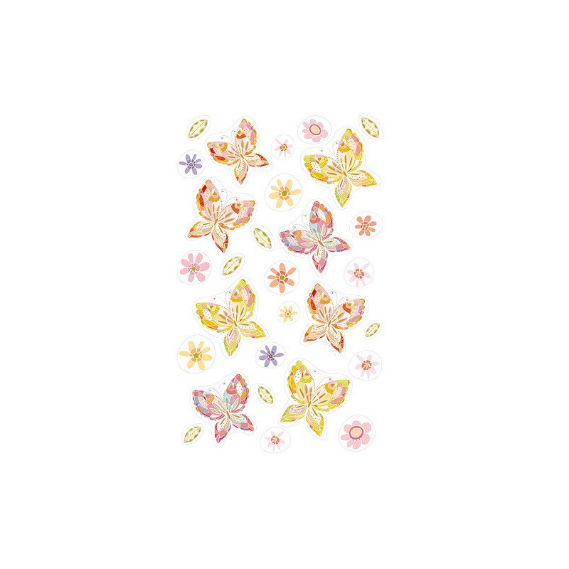 AUTOCOLLANT BSB DECO-STICKER TURNOWSKY PAPILLONS