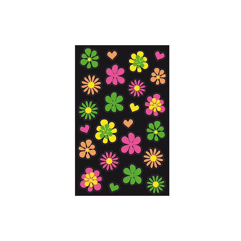 AUTOCOLLANT BSB DECO-STICKER FLEURS