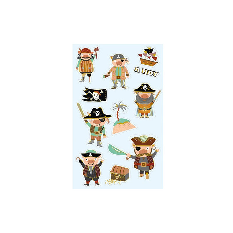 AUTOCOLLANT BSB DECO-STICKER TURNOWSKY PIRATE