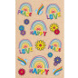 AUTOCOLLANT BSB DECO-STICKER ARC-EN-CIEL