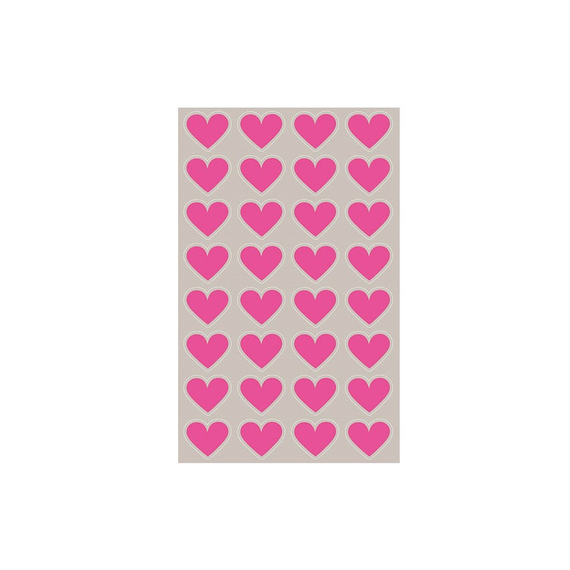AUTOCOLLANT BSB DECO-STICKER HEARTS