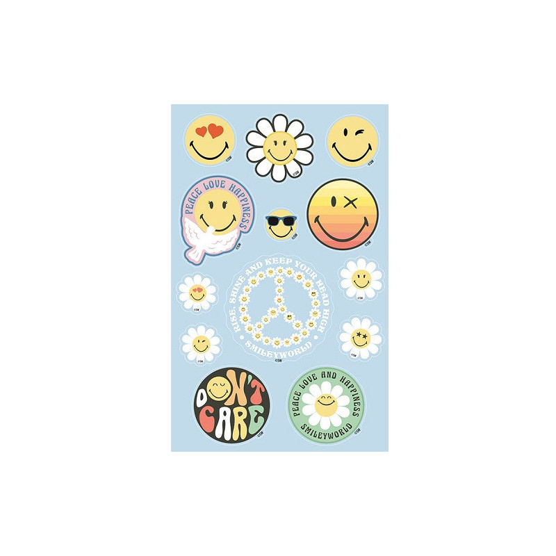 AUTOCOLLANT BSB DECO-STICKER SMILEY
