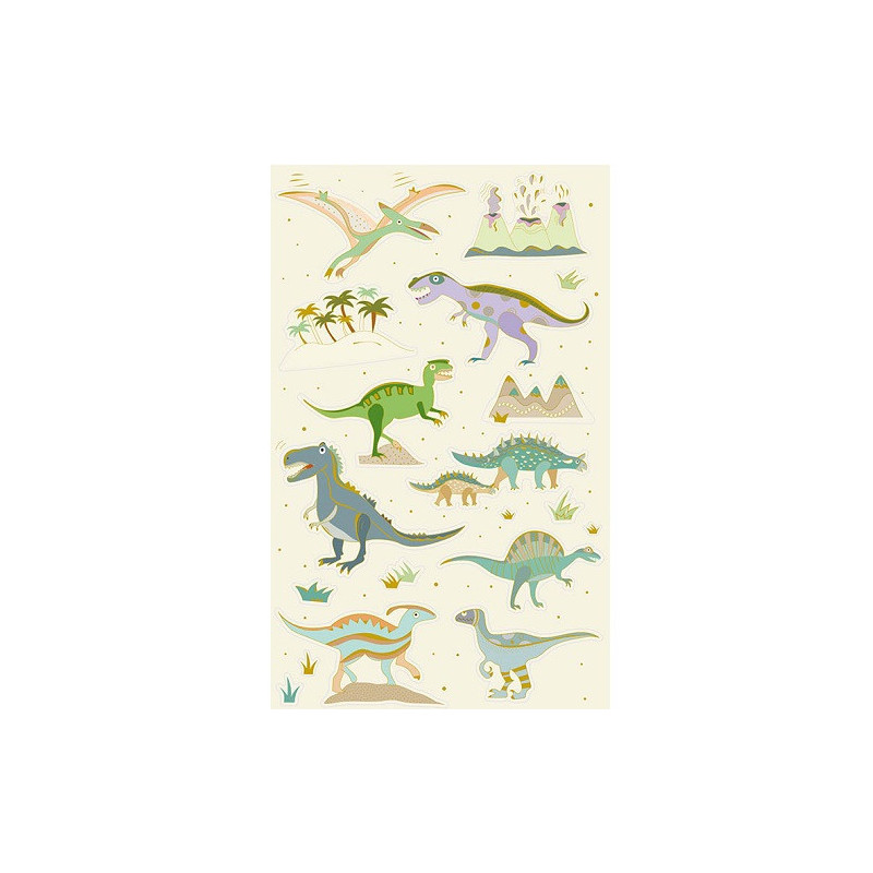 AUTOCOLLANT BSB DECO-STICKER TURNOWSKY DINO