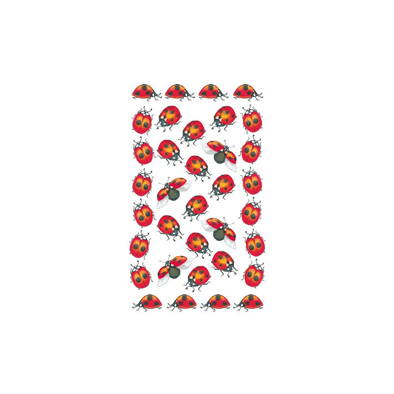 AUTOCOLLANT BSB DECO-STICKER COCCINELLES